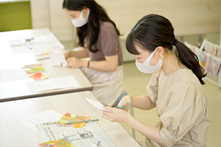 模擬講義B(短大)在学生も製作にチャレンジ!