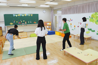子どもの体操実技体験