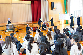 学内企画　太鼓演奏