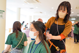 ワークショップ「こどもにもできるヘアアレンジワークショップ」