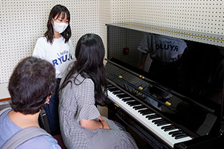 キャンパスツアー ピアノ個室